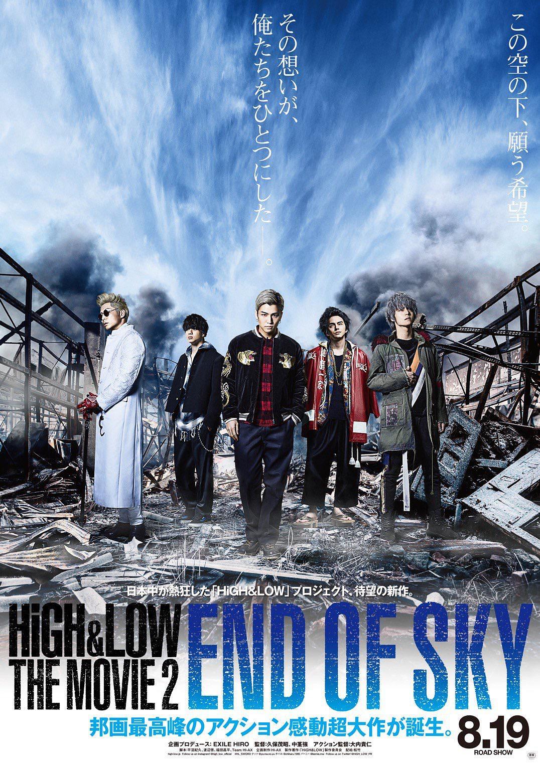 热血街区电影版2：天空尽头 HiGH 